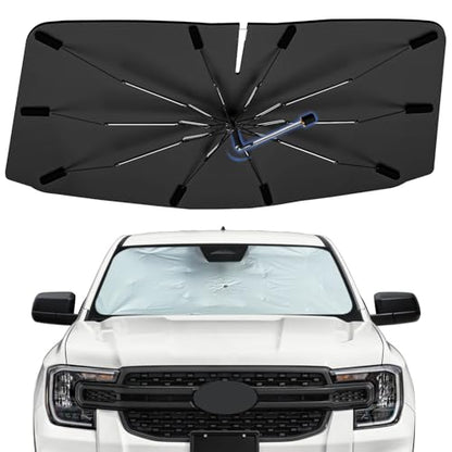 Windshield Sun Shade Umbrella for Ford Ranger (for Ford Ranger 2019-2026)
