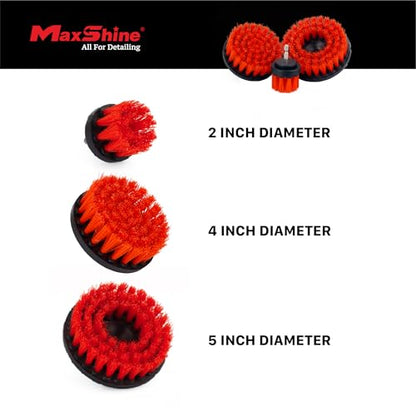 4” Universal M8 Medium (4" Medium-Duty Drill Brush)