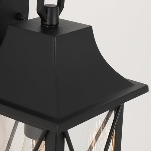 13 inch Outdoor Porch Wall Light (Matte Black / 13-inch)