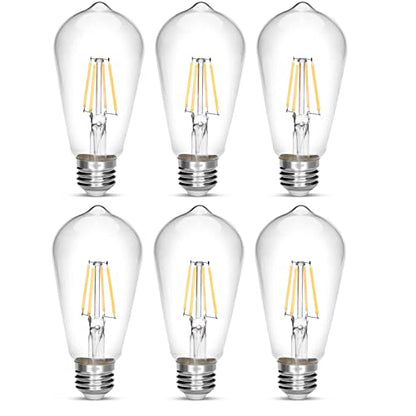 LED Edison Bulb 4W (Cool White / Pack of 6)