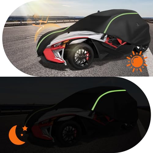 Full Cover fit for Polaris Slingshot with Roof (Black / for Polaris Slingshot with Roof)