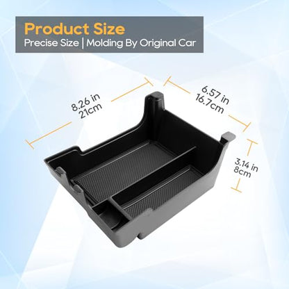 Ford Edge Console Organizer (2021-2025 For d Edge Console Box black)