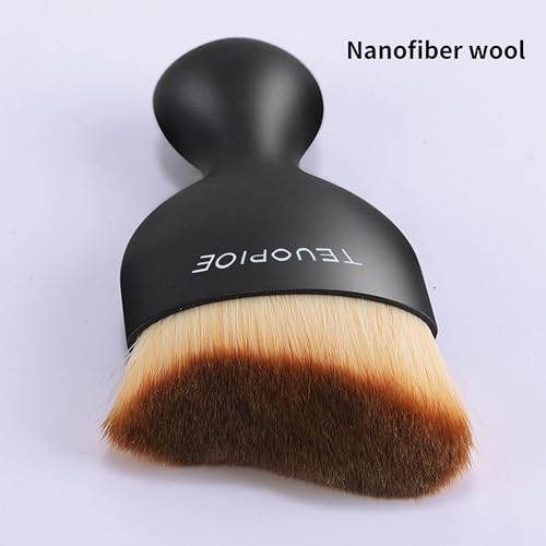 Car Detailing Brush for Interior Dusting and Air Vents (brown)