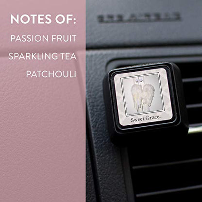 Candle Sweet Grace Auto Vent Clip Car Air Freshener 3 Pack (1 Count (Pack of 3))