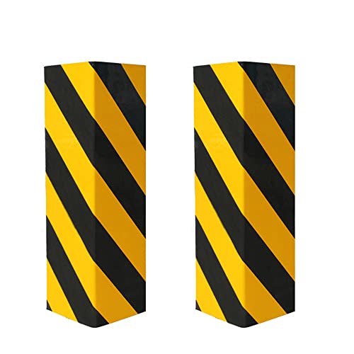 Garage Wall Protector Foam Wall Bumper Corner Guard for Parking Lot 2 Pack (Yellow / 2 pack)