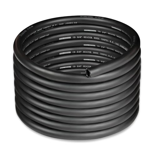 3 4" Heater Hose 20FT Coolant Radiator SAE 20R3 100PSI (3/4 20FT)