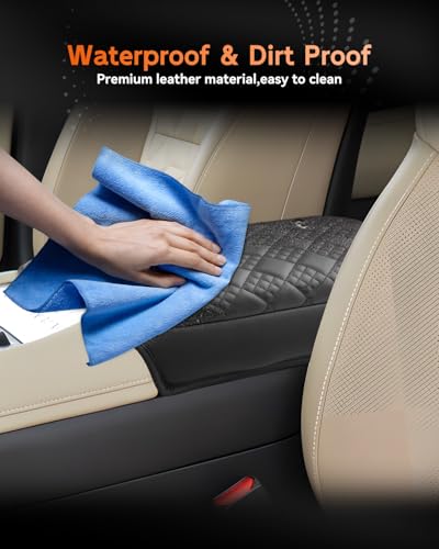 for 2025 2026 Nissan Armada Center Console Cover Armrest Box Cover for Armada (Nissan Armada 2025-2026 Thickened)