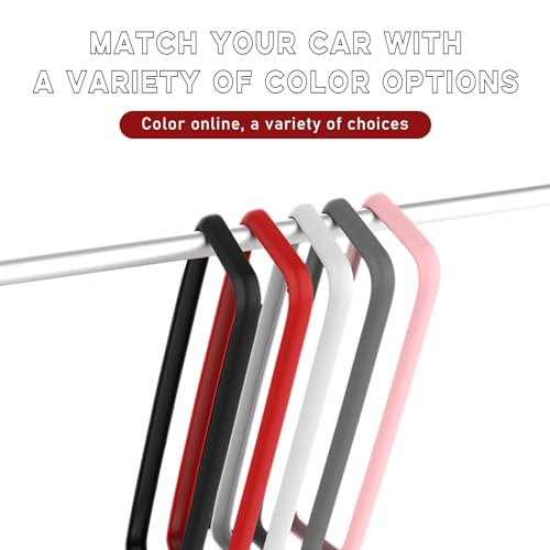 Car Rear View Mirror Protector Frame (Pink-1PCS)