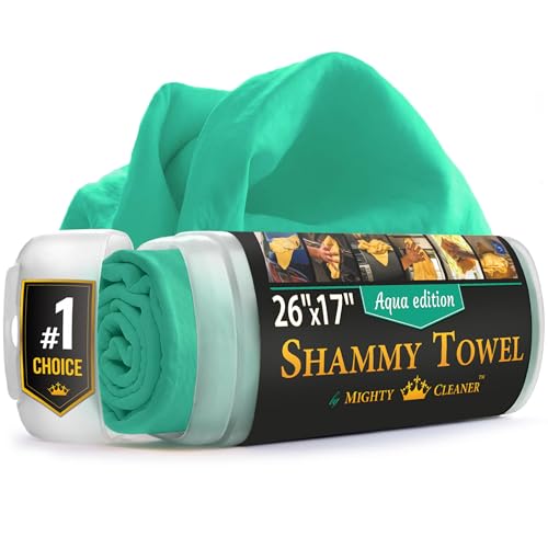 Shammy Cloth for Car Drying (Mint)