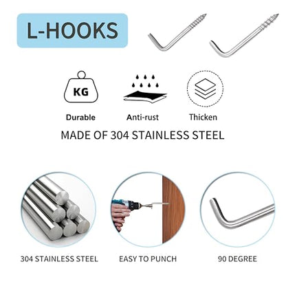 304 Stainless Steel 2 in Screw (70 x 5 mm)