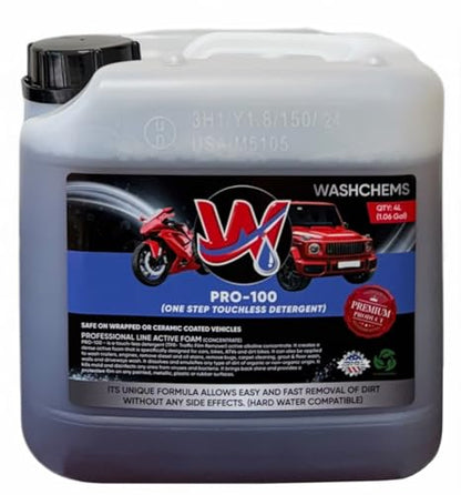 ash Chems Pro100 Car Wash (128 Fl Oz (Pack of 1))