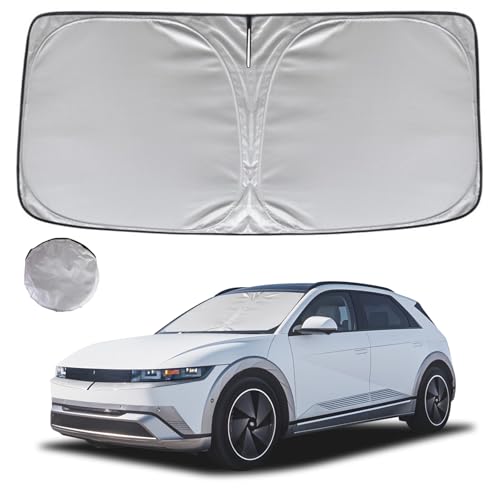 Windshield Sun Shade for 2022 (for 2022-2026 Hyun-dai Ioniq 5)