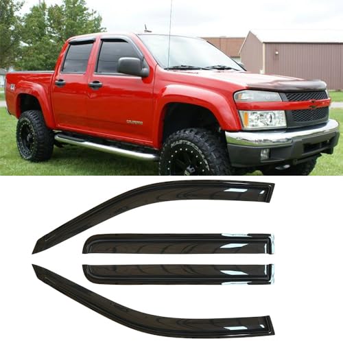 Window Visors for 2014 (04-12 colorado CrewCab)