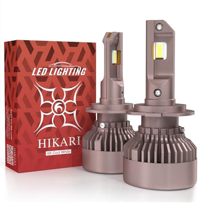 H7 Fog Light 80000LM Pure White 6000K LED Bulbs (H7)