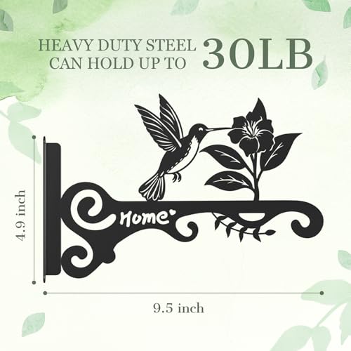 Metal Plant Hooks (2 Pcak Bird)