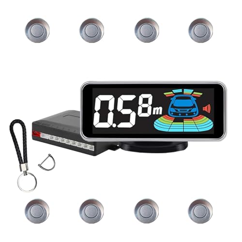 Backup Parktronic System 8 (Light Grey)