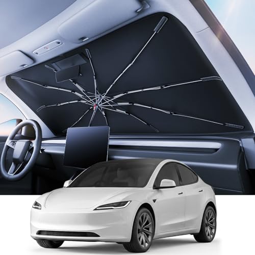 Windshield Sun Shade Umbrella for Tesla Model 3 2017 (Z04)