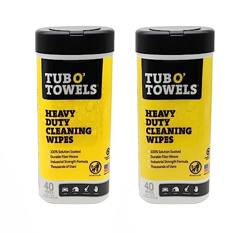 Tub O Towels Heavy (2-Pack of TW40 (7" x 8" wipes))