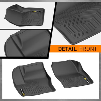 TPE Floor Mats Fit Ford C (13-18|Fit Ford C-Max|3PCS)