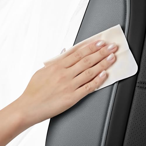 Leather Seat Covers (Gray Front)