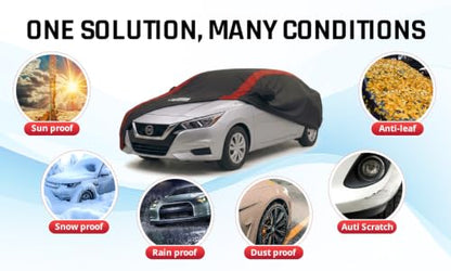 Car Cover Custom Fit for Nissan Versa 2007 (Nissan Versa)