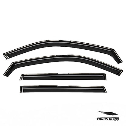 in Channel Extra Durable Rain Guards for Kia Telluride 2020 (For Telluride 2020-2026)