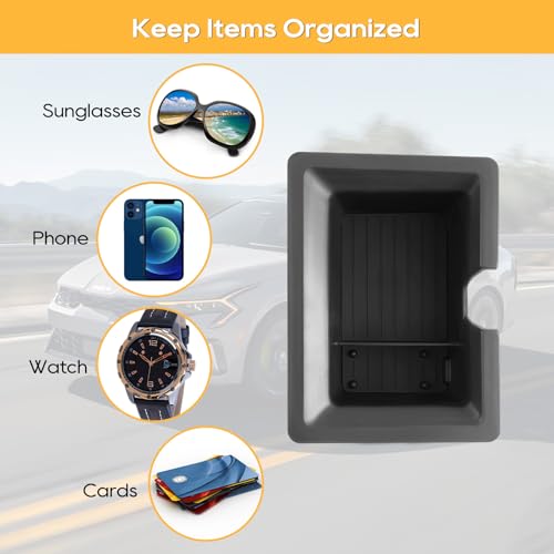 Center Console Organizer Tray for 2025 2026 K5 (2025 2026 K5 Black)