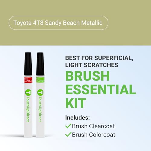 Car Paint Touch Up Brush Kit (Brush - Essential Kit / Sandy Beach Metallic)