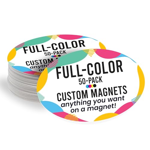 Custom Car Magnet 4x6 Inch 50 Pack (50 Pack)