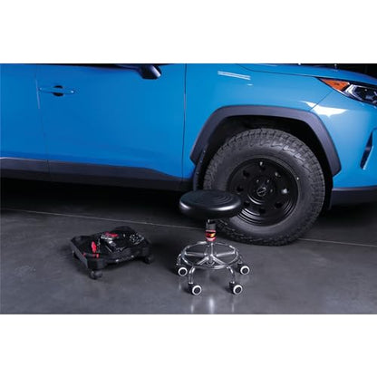 W85027 Adjustable (Pneumatic Rolling Bar Stool)