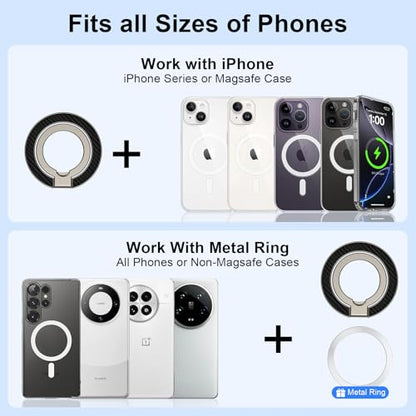 Magnetic Phone Ring Holder (gray)