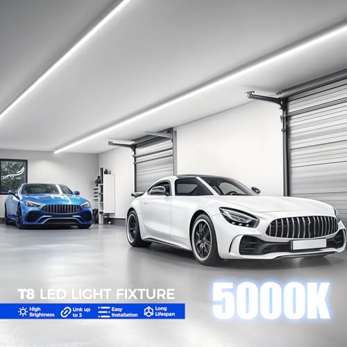 T8 LED Shop Lights 8FT (5000K / 8ft-12 Packs-100w)