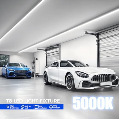 T8 LED Shop Lights 8FT (5000K / 8ft-12 Packs-100w)