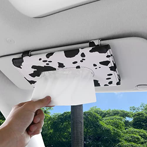 Cow Print Car Accessory for Women (Cow Print)