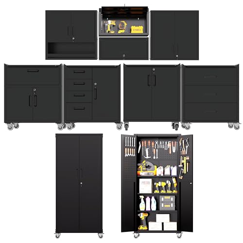 Garage Storage Cabinet System (Black)