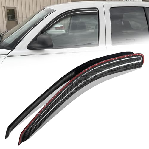 2PCS Tape On Window Visors for 1997 (97-04 Dodge Dakota 2-Door)
