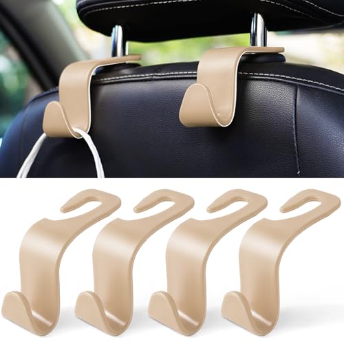 Car Seat Headrest Hook (Beige)