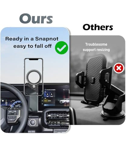 Car Phone Holder for 2024 2025 2026 Toyota Land Cruiser LC250 Accessories (for 2024-2025 Land Cruiser LC250 (8/12.3 Inch))