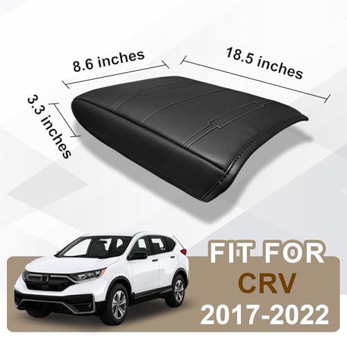 Armrest Cover for Honda CR (11) 17-22 |CR-V| Black, Regular)