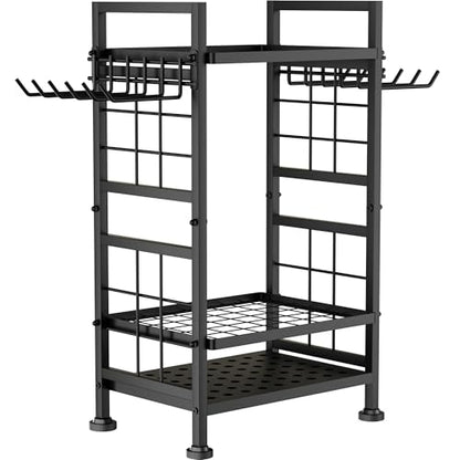 3 Tier Garden Tool Organizer (17 x 12.8 x 30.3 / Black)