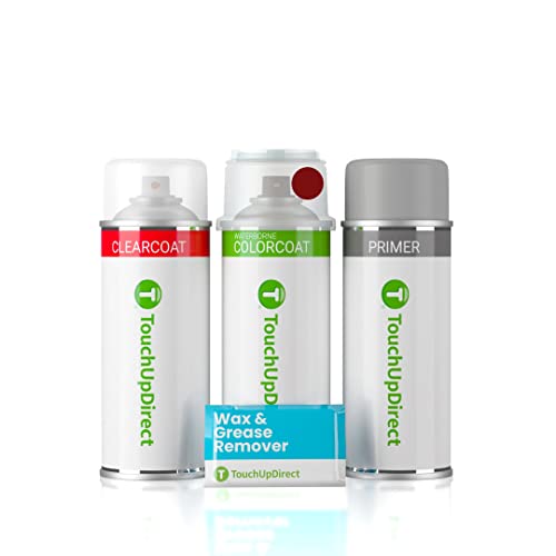 3R3 Barcelona Red Pearl Compatible with Toyota Exact Match Touch Up Paint Aerosol (Aerosol Spray - Preferred Kit / Barcelona Red Pearl)