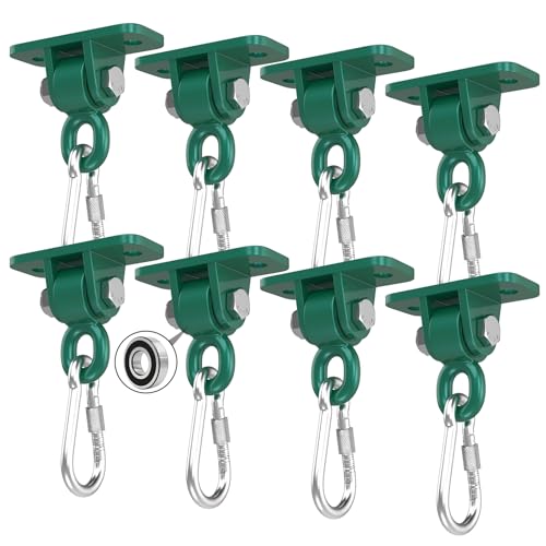 Swing Hangers with Bearing (Green / 8 Packs)