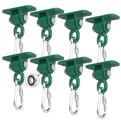 Swing Hangers with Bearing (Green / 8 Packs)