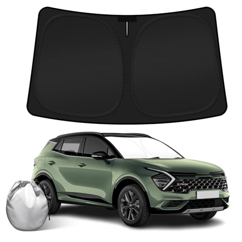 Car Windshield Sun Shade for Kia Sportage NQ5 Accessories 2023 (For 2023-2026 Kia Sportage)