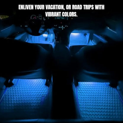Car LED Strip Light (Ice Blue / USB)