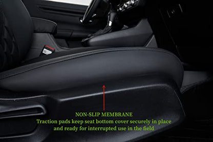 CRV Car Seat Covers Custom Fit for Honda 2015 (Leatherette(Red/Black) / 2015-2016 CRV LX,EX,SE,EX-L,Touring)