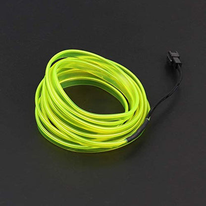 El Wire Neon Light Interior Car Light (Fluorescent green / 5m)