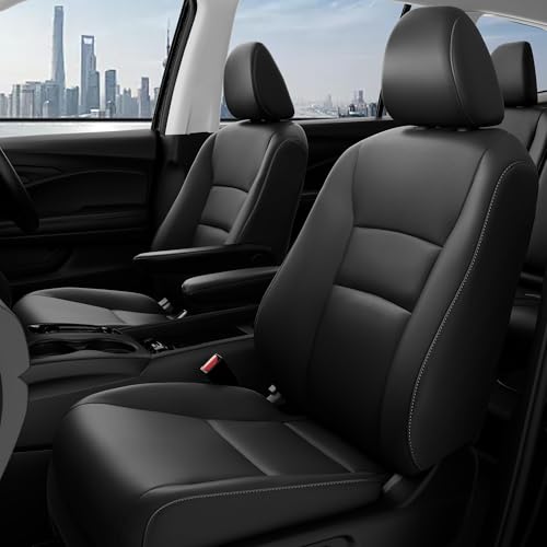 Seat Covers for Honda Pilot 2016 (Black / 8 Seats - EX-L,SE,TOURING,SPORT 2016-2022)