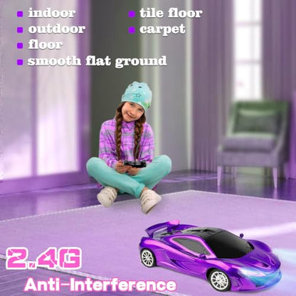 Remote Control Car for Girls (Purple)
