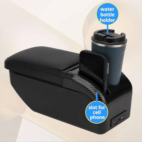 Compatible with Fiat 500 Armrest 2012